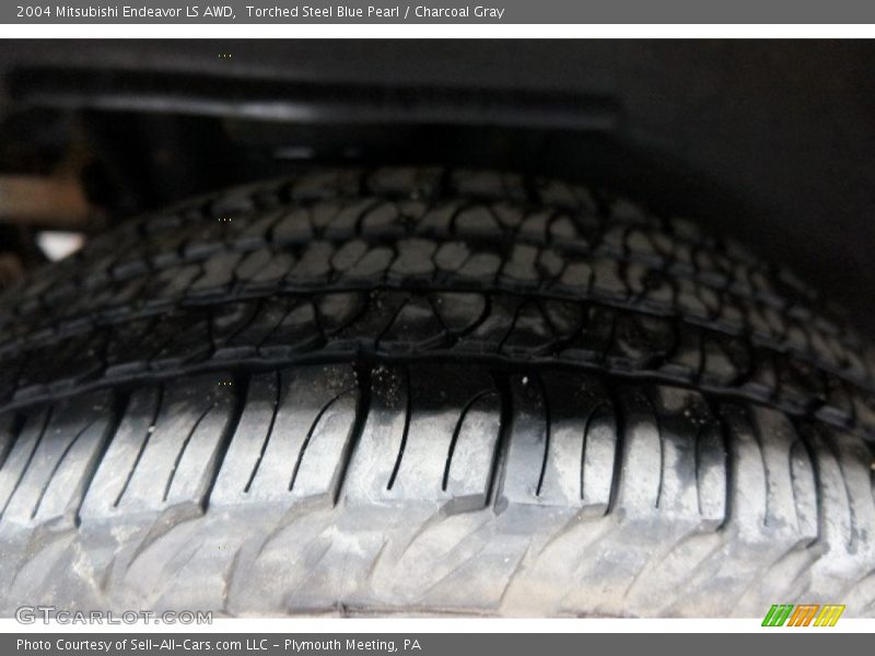 Torched Steel Blue Pearl / Charcoal Gray 2004 Mitsubishi Endeavor LS AWD