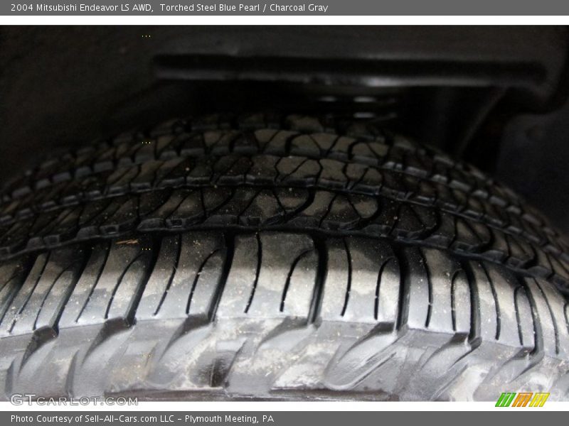 Torched Steel Blue Pearl / Charcoal Gray 2004 Mitsubishi Endeavor LS AWD
