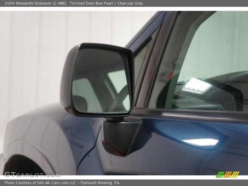 Torched Steel Blue Pearl / Charcoal Gray 2004 Mitsubishi Endeavor LS AWD