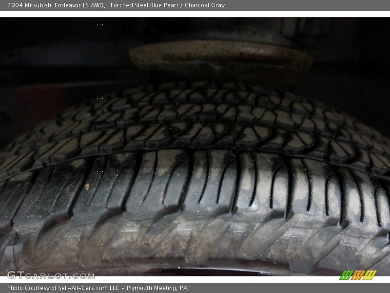 Torched Steel Blue Pearl / Charcoal Gray 2004 Mitsubishi Endeavor LS AWD