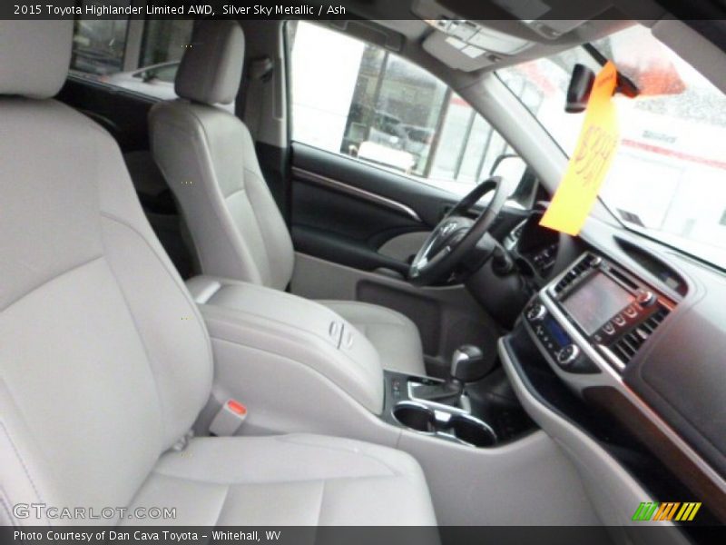 Silver Sky Metallic / Ash 2015 Toyota Highlander Limited AWD
