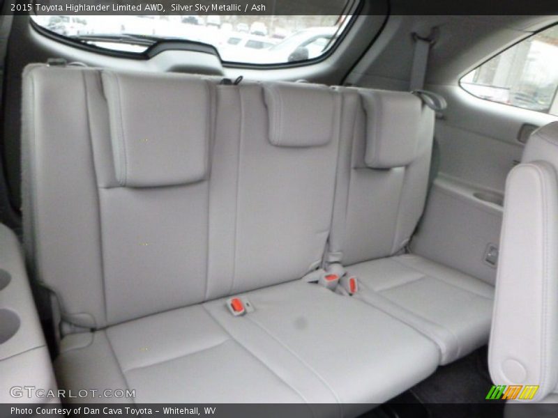 Silver Sky Metallic / Ash 2015 Toyota Highlander Limited AWD