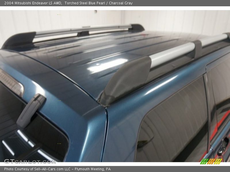 Torched Steel Blue Pearl / Charcoal Gray 2004 Mitsubishi Endeavor LS AWD