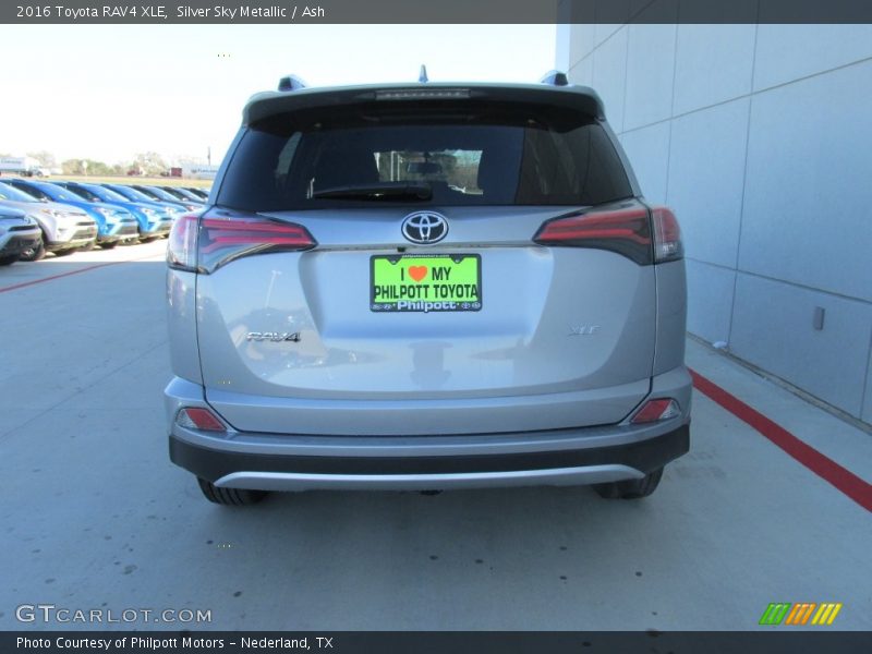Silver Sky Metallic / Ash 2016 Toyota RAV4 XLE