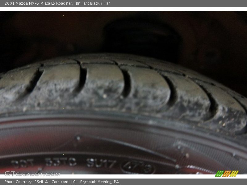 Brilliant Black / Tan 2001 Mazda MX-5 Miata LS Roadster
