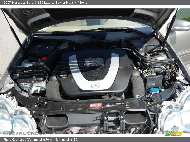 Pewter Metallic / Stone 2007 Mercedes-Benz C 280 Luxury