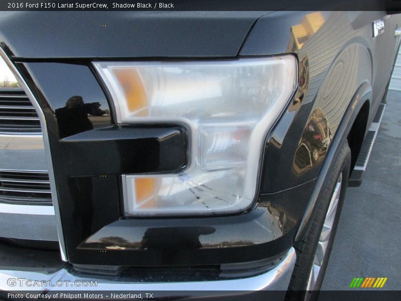 Shadow Black / Black 2016 Ford F150 Lariat SuperCrew