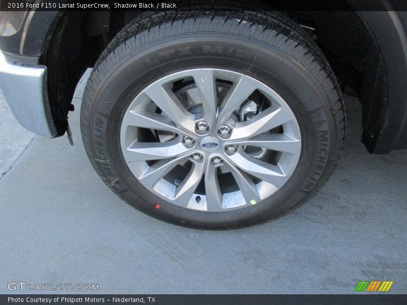 Shadow Black / Black 2016 Ford F150 Lariat SuperCrew