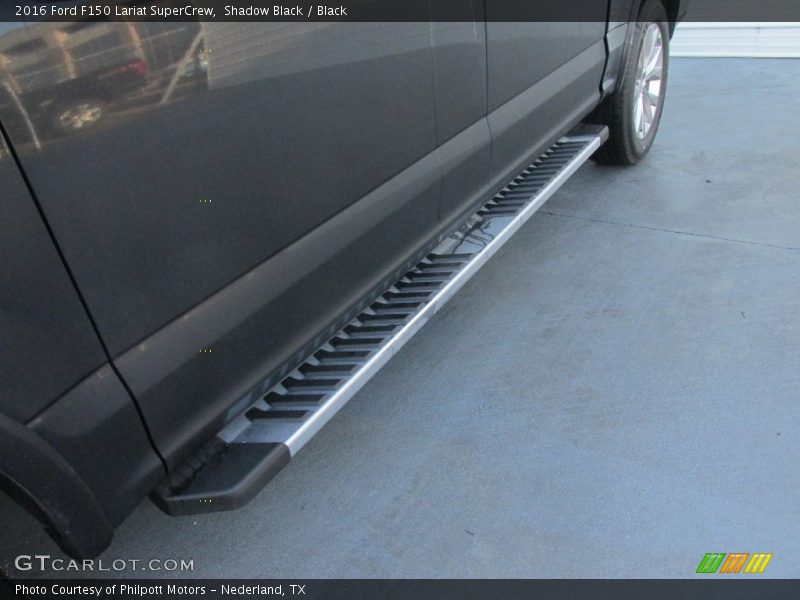 Shadow Black / Black 2016 Ford F150 Lariat SuperCrew