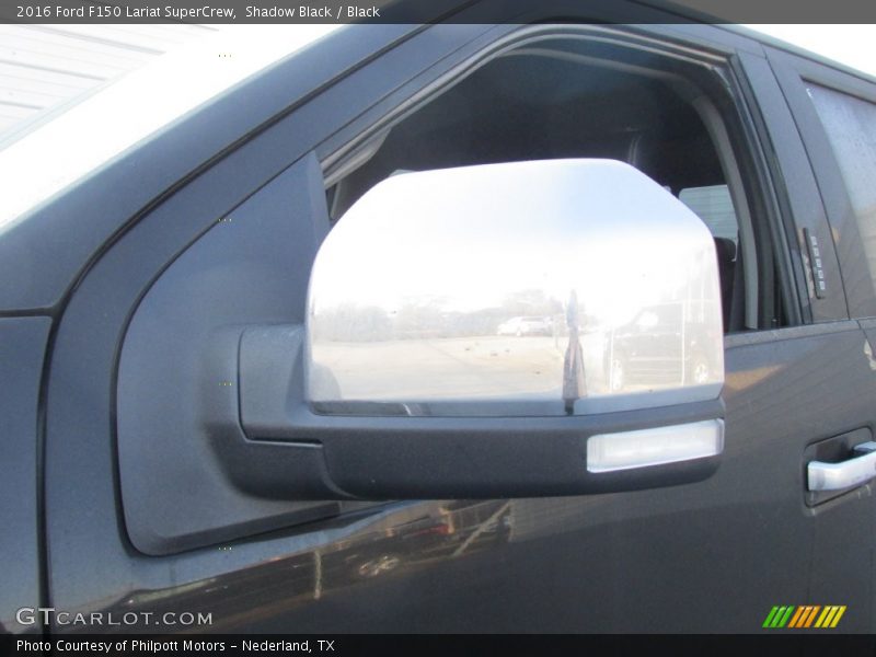 Shadow Black / Black 2016 Ford F150 Lariat SuperCrew