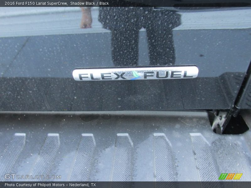 Shadow Black / Black 2016 Ford F150 Lariat SuperCrew