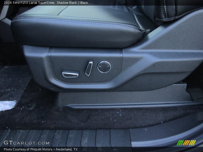 Shadow Black / Black 2016 Ford F150 Lariat SuperCrew