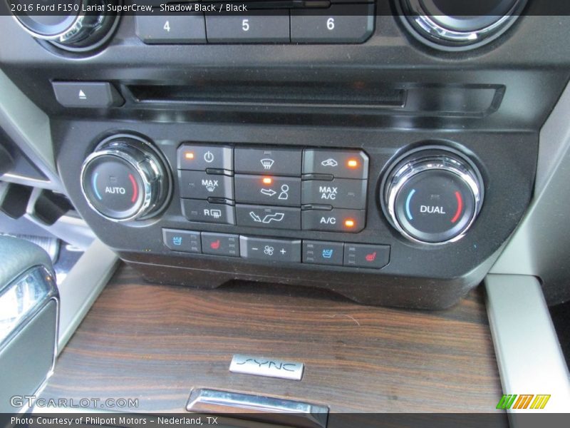 Shadow Black / Black 2016 Ford F150 Lariat SuperCrew