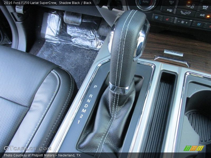 Shadow Black / Black 2016 Ford F150 Lariat SuperCrew