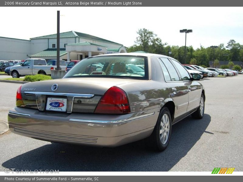 Arizona Beige Metallic / Medium Light Stone 2006 Mercury Grand Marquis LS