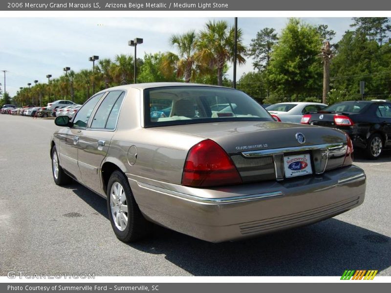 Arizona Beige Metallic / Medium Light Stone 2006 Mercury Grand Marquis LS