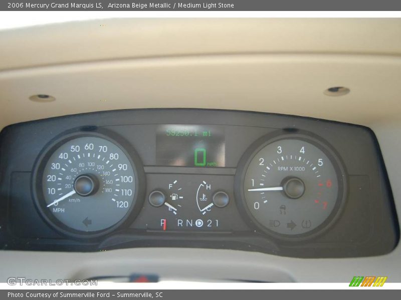 Arizona Beige Metallic / Medium Light Stone 2006 Mercury Grand Marquis LS