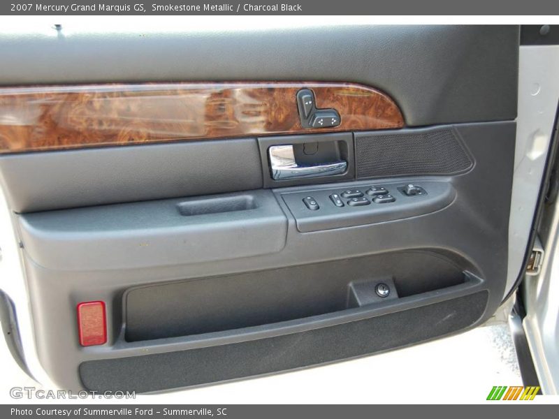 Smokestone Metallic / Charcoal Black 2007 Mercury Grand Marquis GS