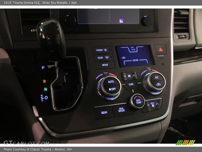 Silver Sky Metallic / Ash 2015 Toyota Sienna XLE