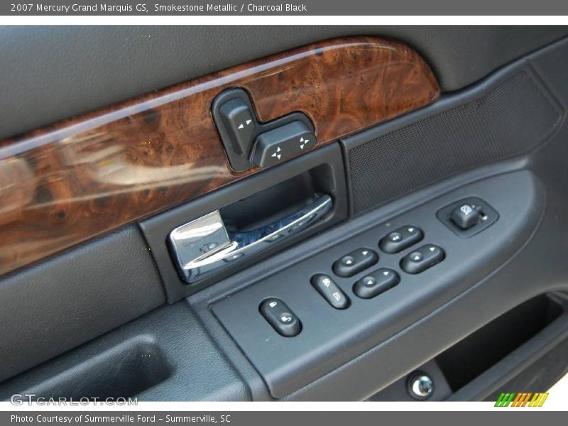Smokestone Metallic / Charcoal Black 2007 Mercury Grand Marquis GS