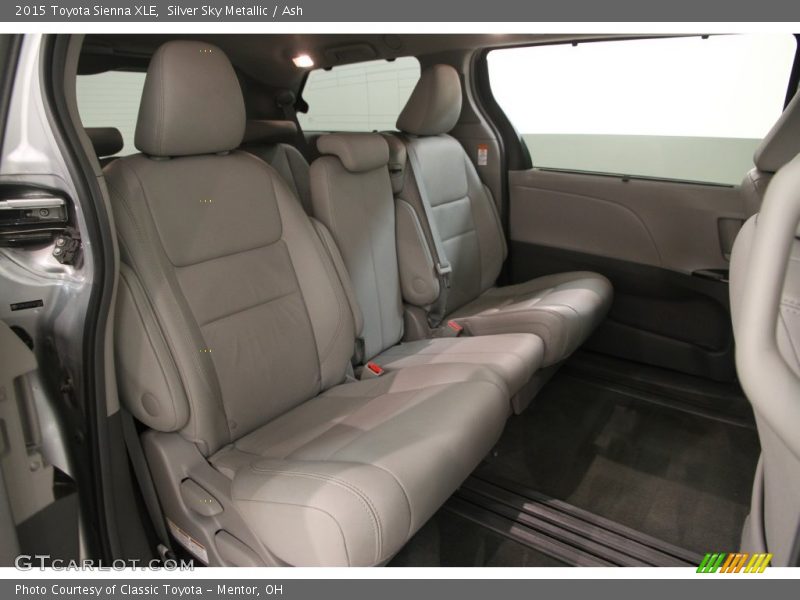 Silver Sky Metallic / Ash 2015 Toyota Sienna XLE