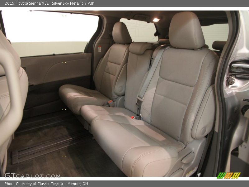 Silver Sky Metallic / Ash 2015 Toyota Sienna XLE