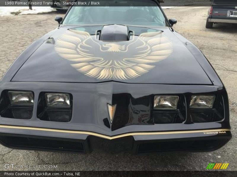 Starlight Black / Black 1980 Pontiac Firebird Trans Am