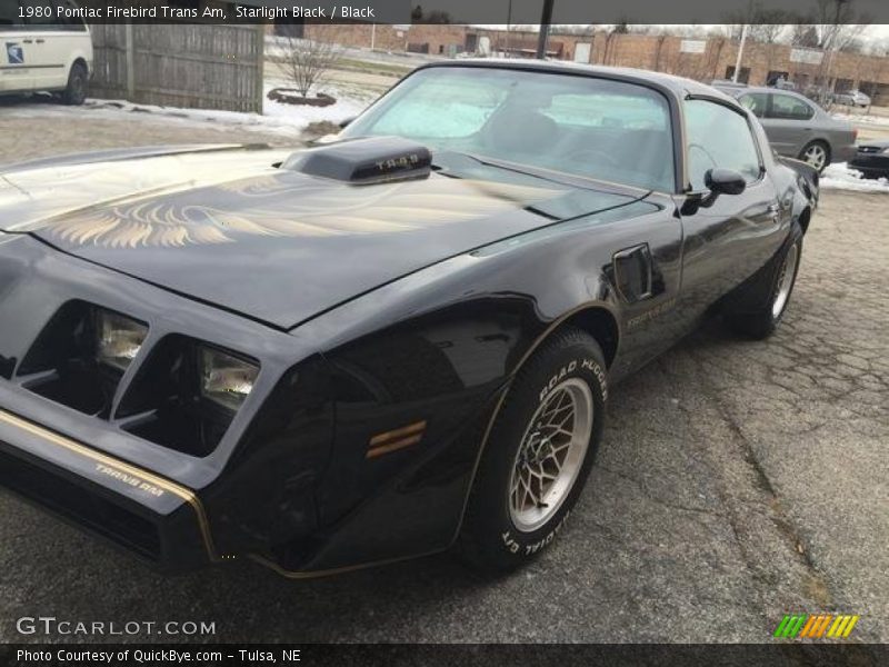 Starlight Black / Black 1980 Pontiac Firebird Trans Am
