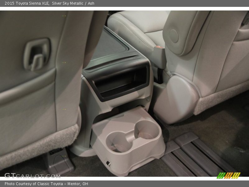 Silver Sky Metallic / Ash 2015 Toyota Sienna XLE