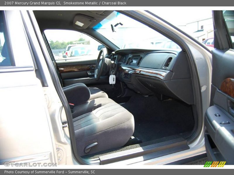 Smokestone Metallic / Charcoal Black 2007 Mercury Grand Marquis GS