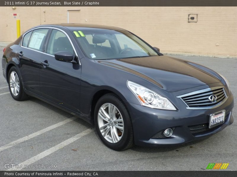 Blue Slate / Graphite 2011 Infiniti G 37 Journey Sedan