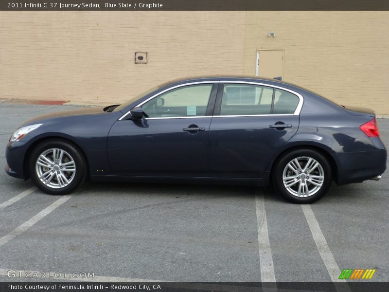 Blue Slate / Graphite 2011 Infiniti G 37 Journey Sedan