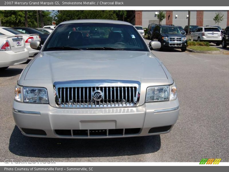 Smokestone Metallic / Charcoal Black 2007 Mercury Grand Marquis GS