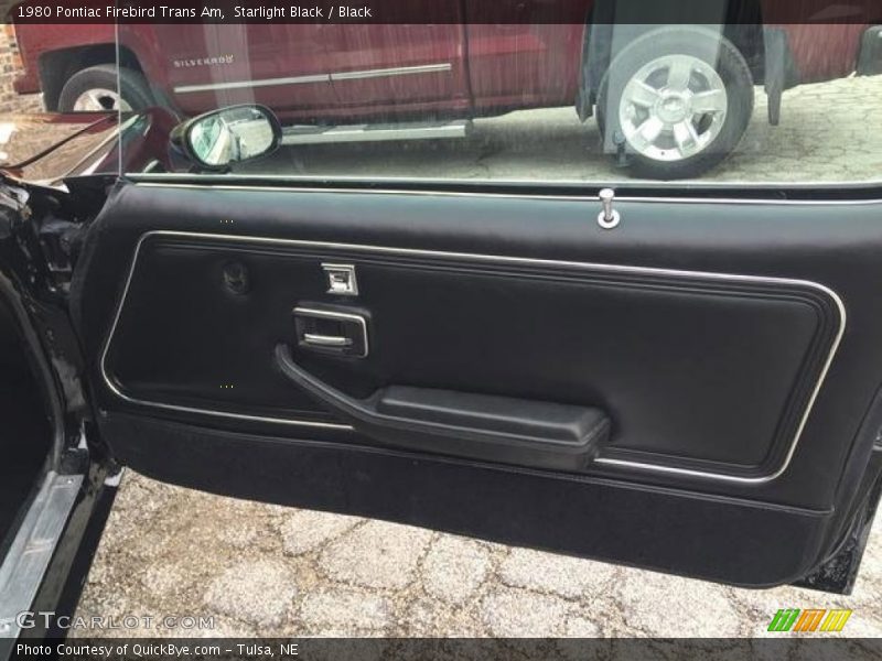 Starlight Black / Black 1980 Pontiac Firebird Trans Am