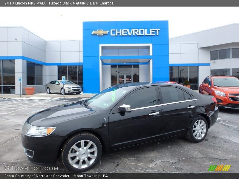 Tuxedo Black Metallic / Dark Charcoal 2010 Lincoln MKZ AWD