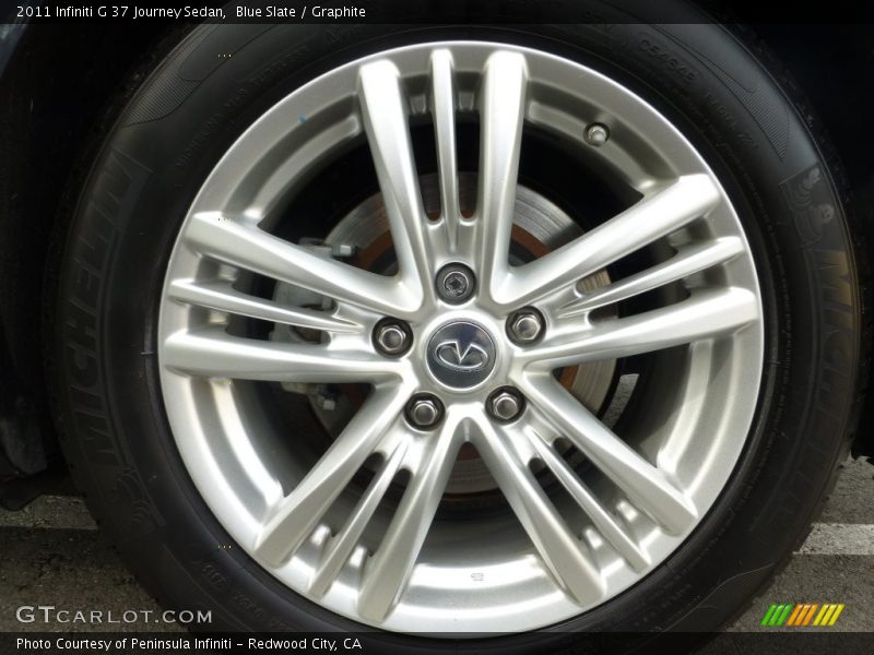Blue Slate / Graphite 2011 Infiniti G 37 Journey Sedan