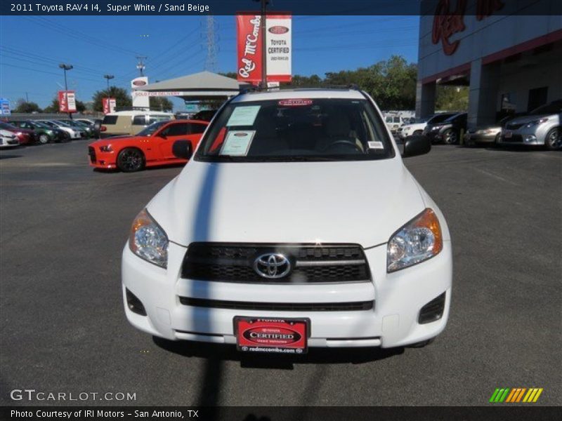 Super White / Sand Beige 2011 Toyota RAV4 I4