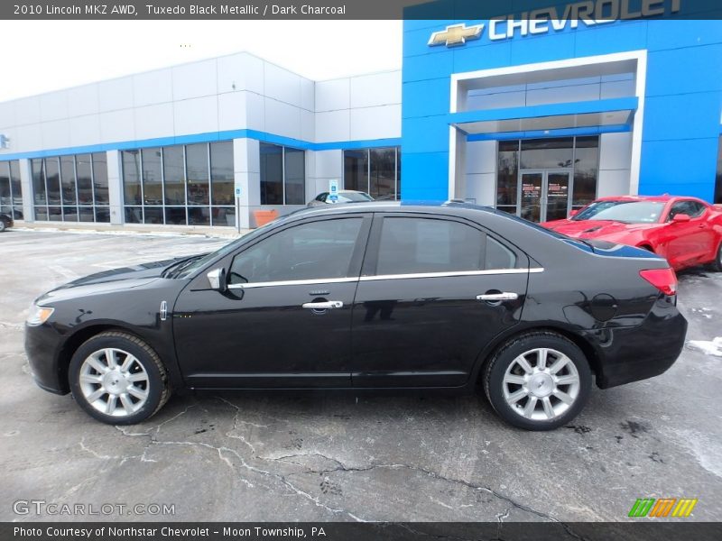Tuxedo Black Metallic / Dark Charcoal 2010 Lincoln MKZ AWD
