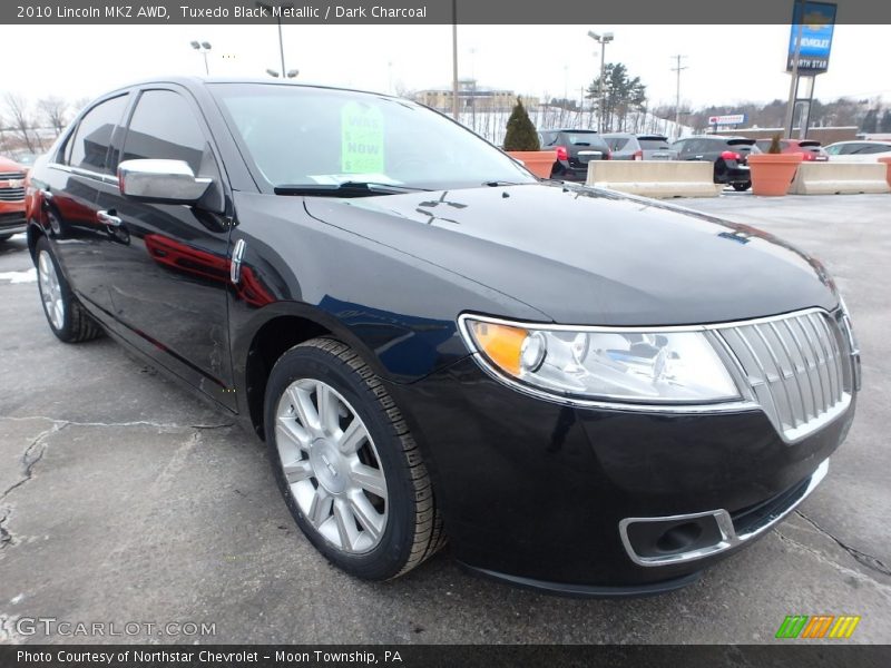 Tuxedo Black Metallic / Dark Charcoal 2010 Lincoln MKZ AWD