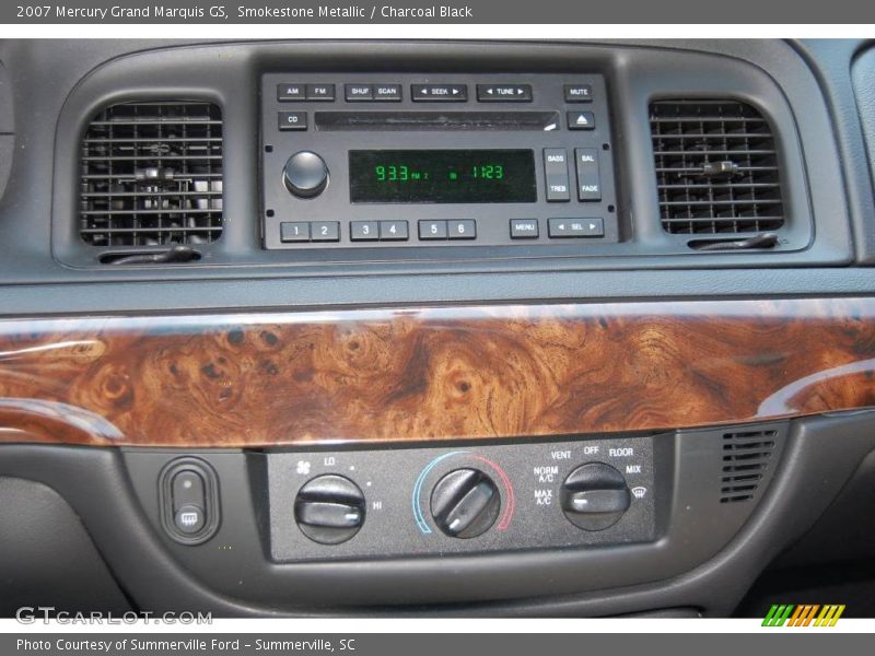 Smokestone Metallic / Charcoal Black 2007 Mercury Grand Marquis GS