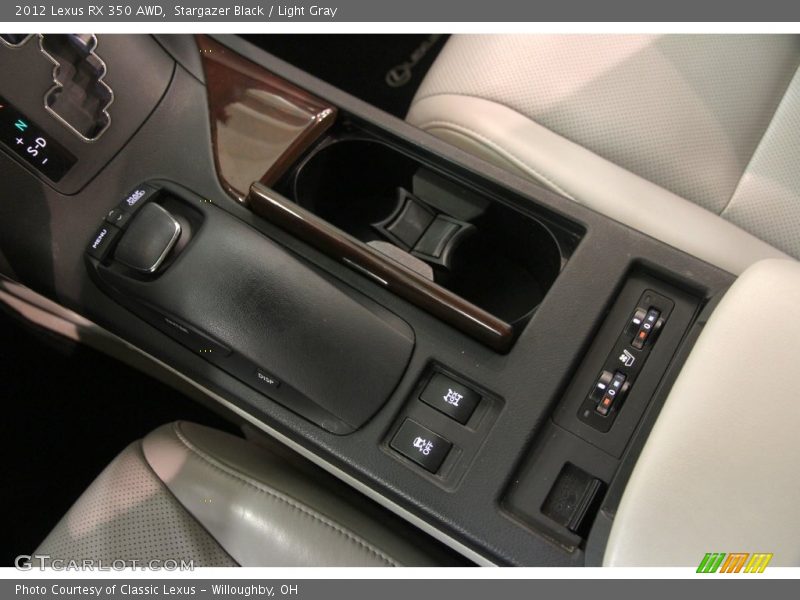 Stargazer Black / Light Gray 2012 Lexus RX 350 AWD