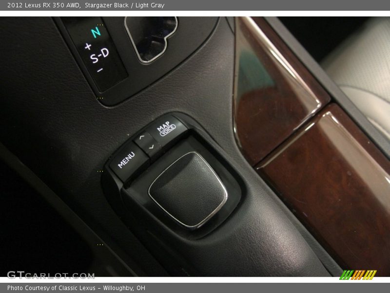 Stargazer Black / Light Gray 2012 Lexus RX 350 AWD