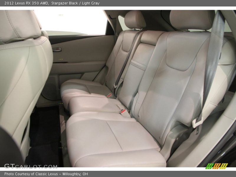 Stargazer Black / Light Gray 2012 Lexus RX 350 AWD