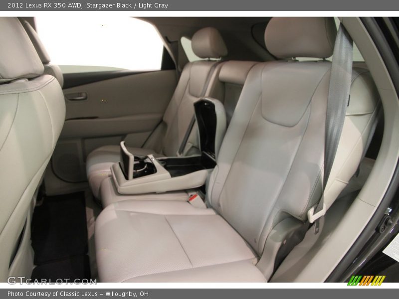 Stargazer Black / Light Gray 2012 Lexus RX 350 AWD