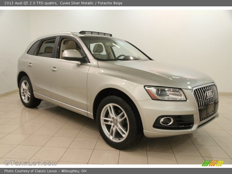 Cuvee Silver Metallic / Pistachio Beige 2013 Audi Q5 2.0 TFSI quattro