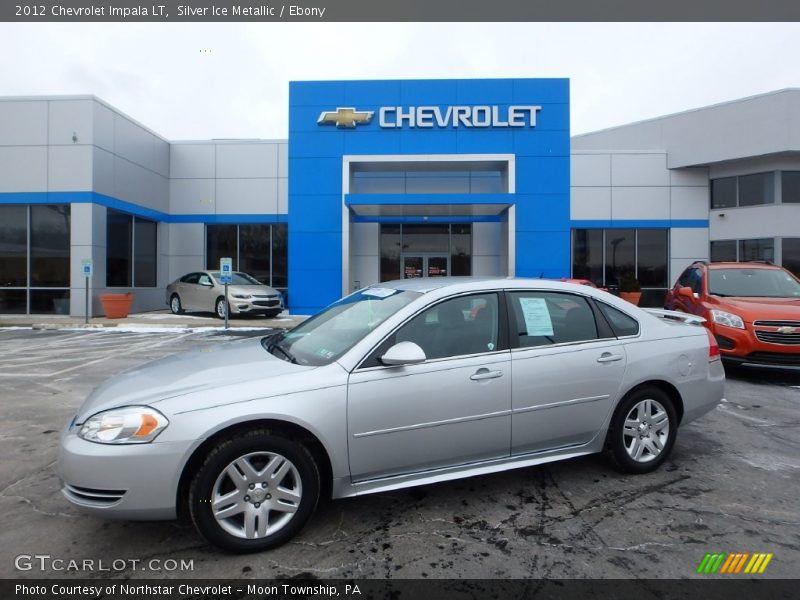 Silver Ice Metallic / Ebony 2012 Chevrolet Impala LT