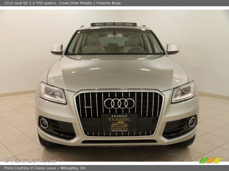 Cuvee Silver Metallic / Pistachio Beige 2013 Audi Q5 2.0 TFSI quattro