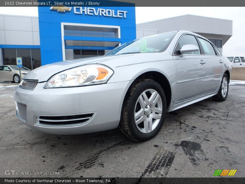 Silver Ice Metallic / Ebony 2012 Chevrolet Impala LT