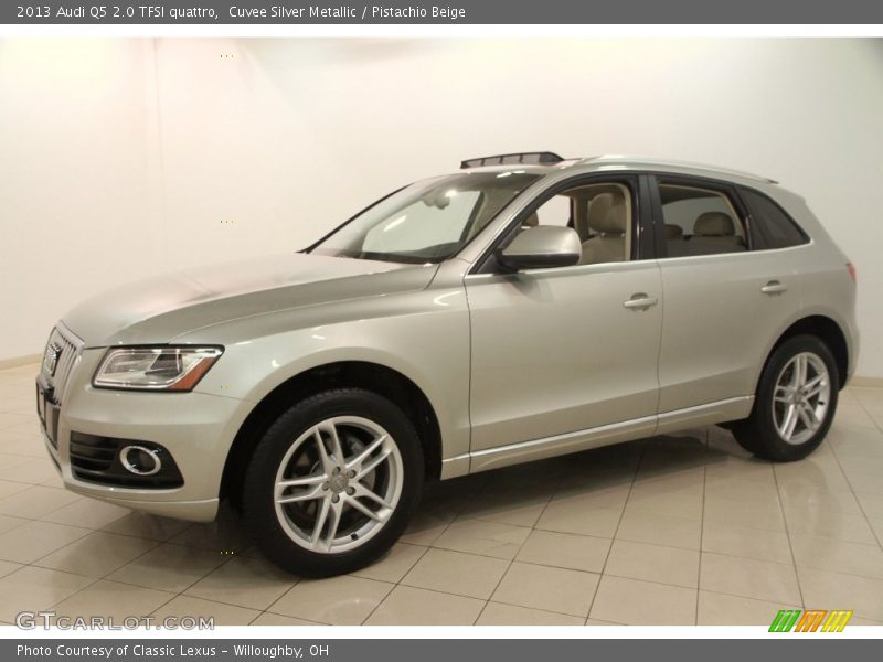 Cuvee Silver Metallic / Pistachio Beige 2013 Audi Q5 2.0 TFSI quattro