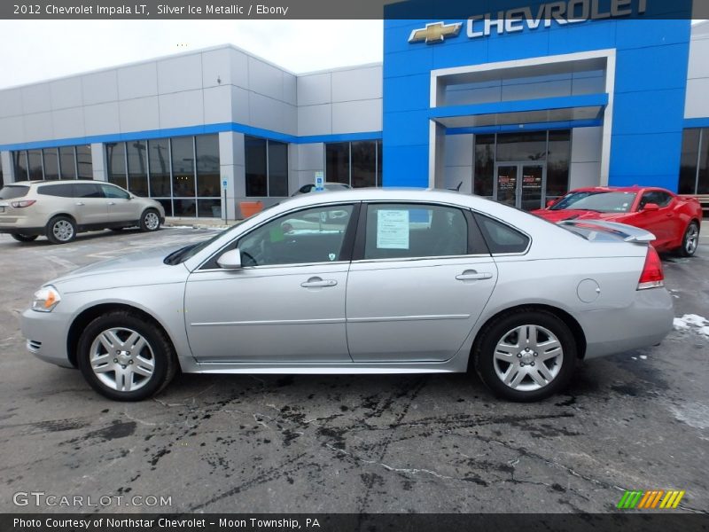 Silver Ice Metallic / Ebony 2012 Chevrolet Impala LT